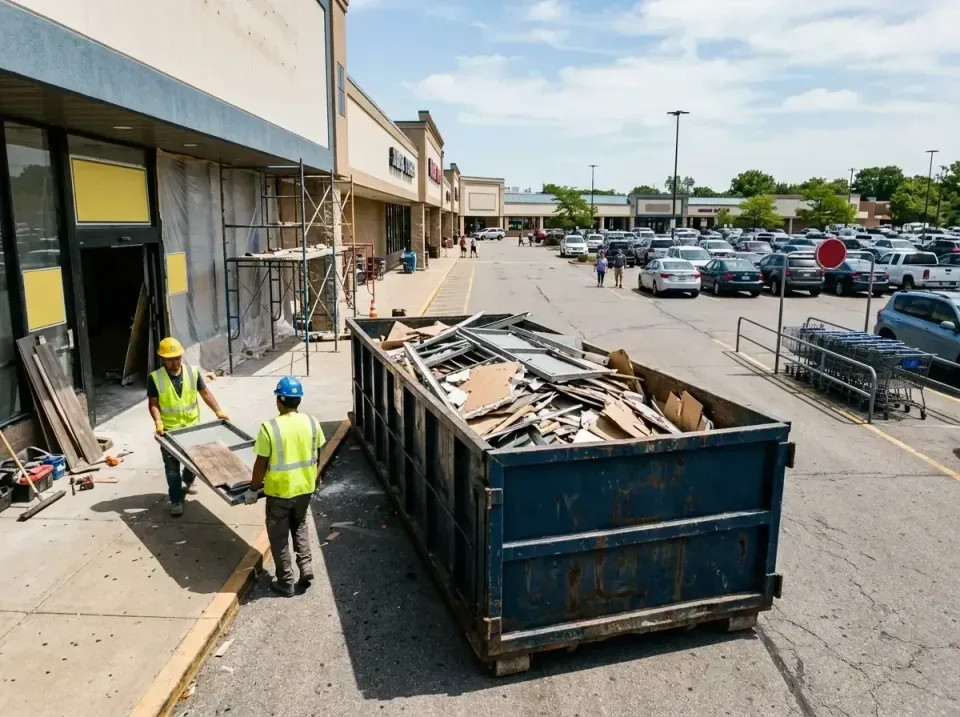 retail-store-renovation-debris-003 — frequently asked questions, Roll-off Dumpster Rentals in Bowie, MD